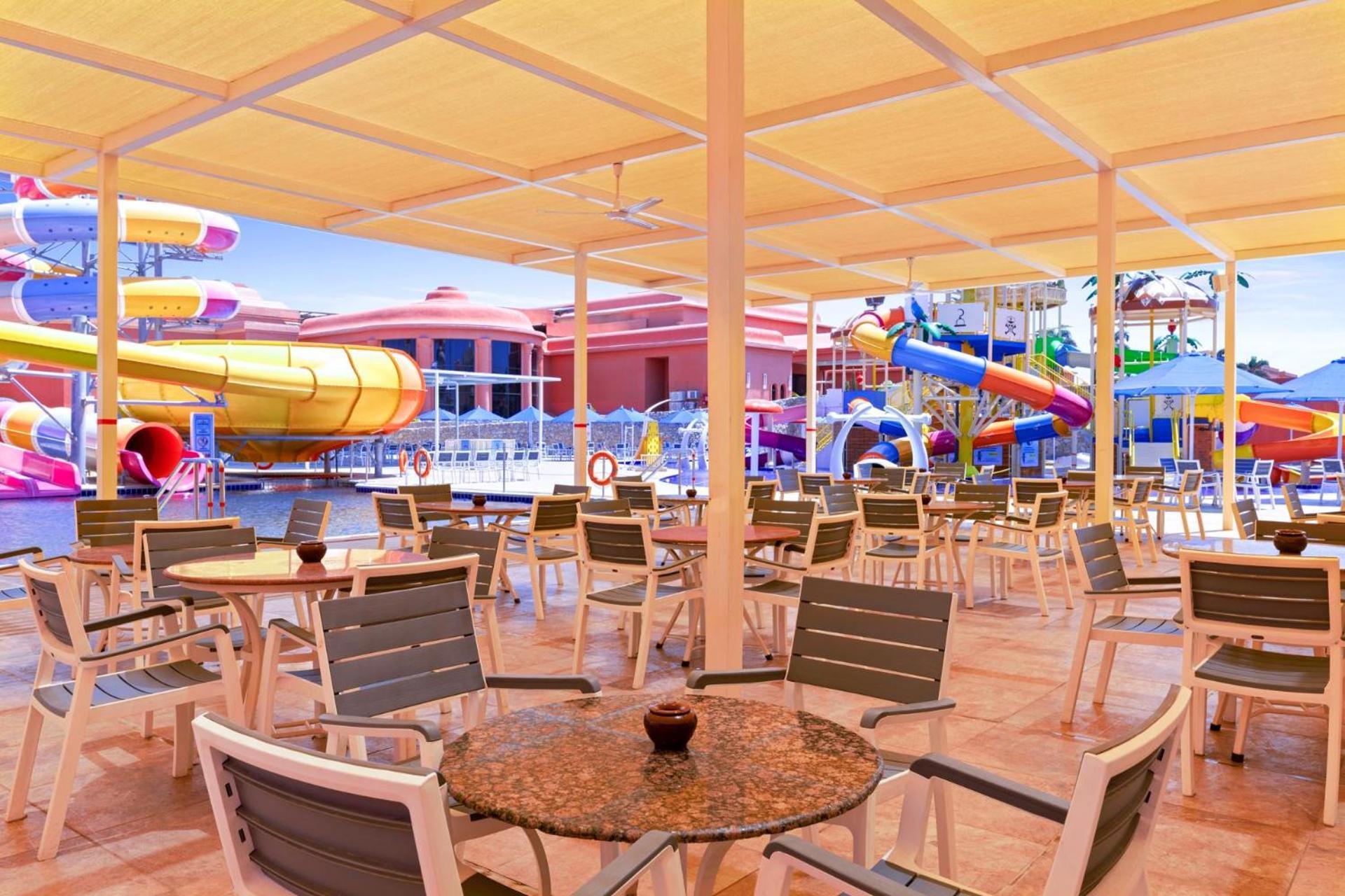Pickalbatros Laguna Vista Aqua Park Sharm el-Sheikh Bagian luar foto The park's restaurant