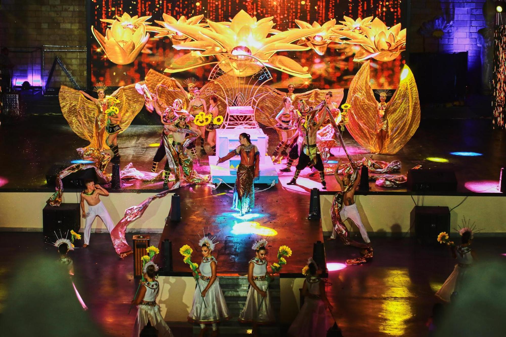 Pickalbatros Laguna Vista Aqua Park Sharm el-Sheikh Bagian luar foto The 2014 opening ceremony of the 2014 Asian Games