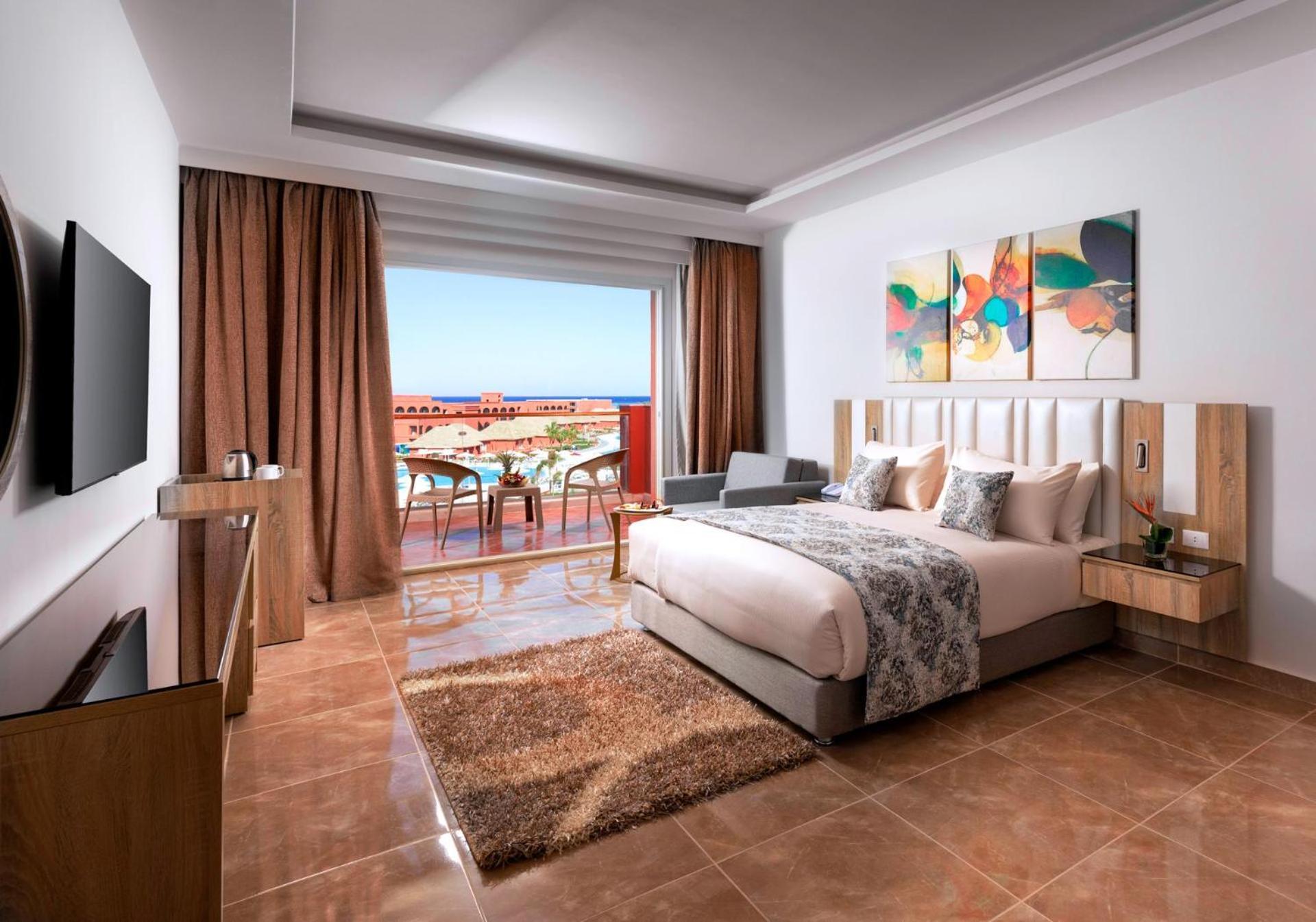 Pickalbatros Laguna Vista Aqua Park Sharm el-Sheikh Bagian luar foto A room at the resort